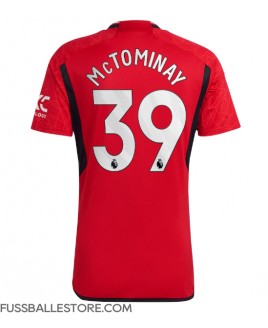 Günstige Manchester United Scott McTominay #39 Heimtrikot 2023-24 Kurzarm